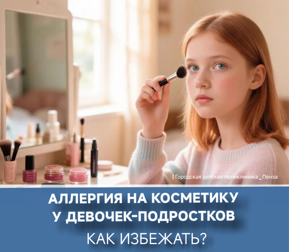 Аллергия на косметические средства у девочек-подростков — частая проблема! /Врач-аллерголог Е.Фадеева/